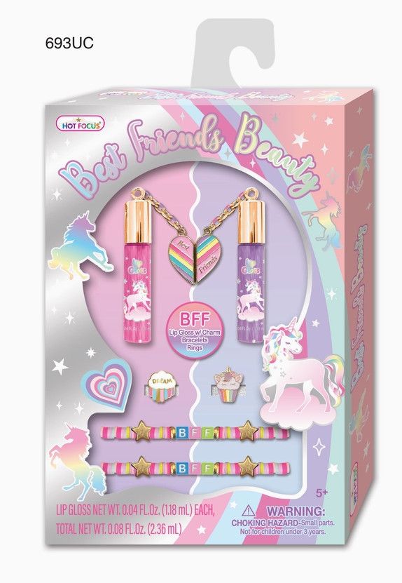 Best Friends Unicorn Beauty Set