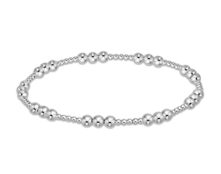 Enewton EXTENDS Classic Joy Pattern Bead Bracelet Sterling, Size: 4mm
