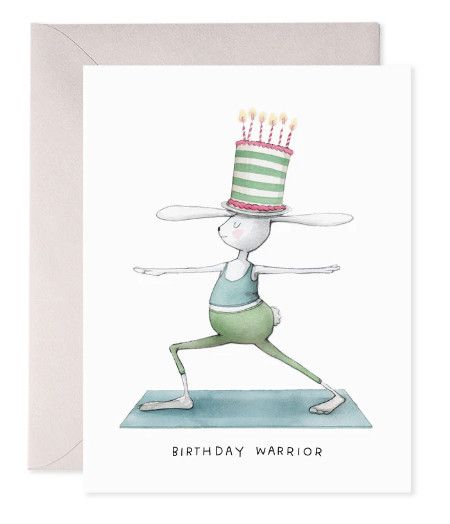 Birthday Warrior Birthday Card