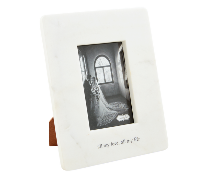 All My Love Marble Frame | 4x6