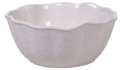 Perlette Cream Melamine Deep Bowl
