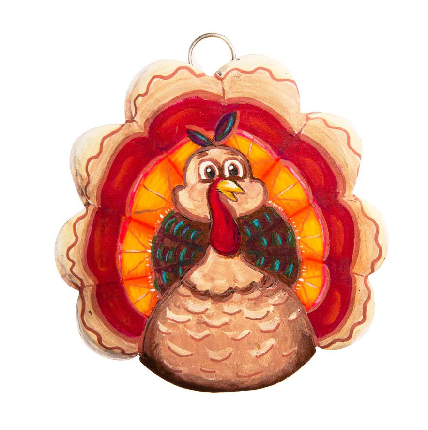 Round Top© Attachment | Artful Turkey Charm