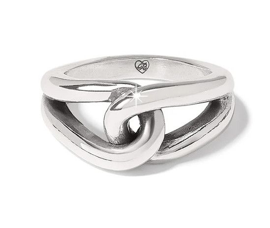 Interlok Curve Ring, Size: 6