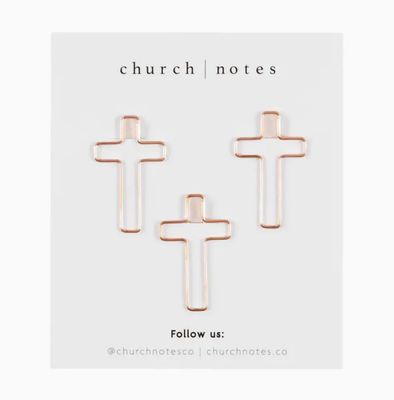 Cross Clips Set of 3
