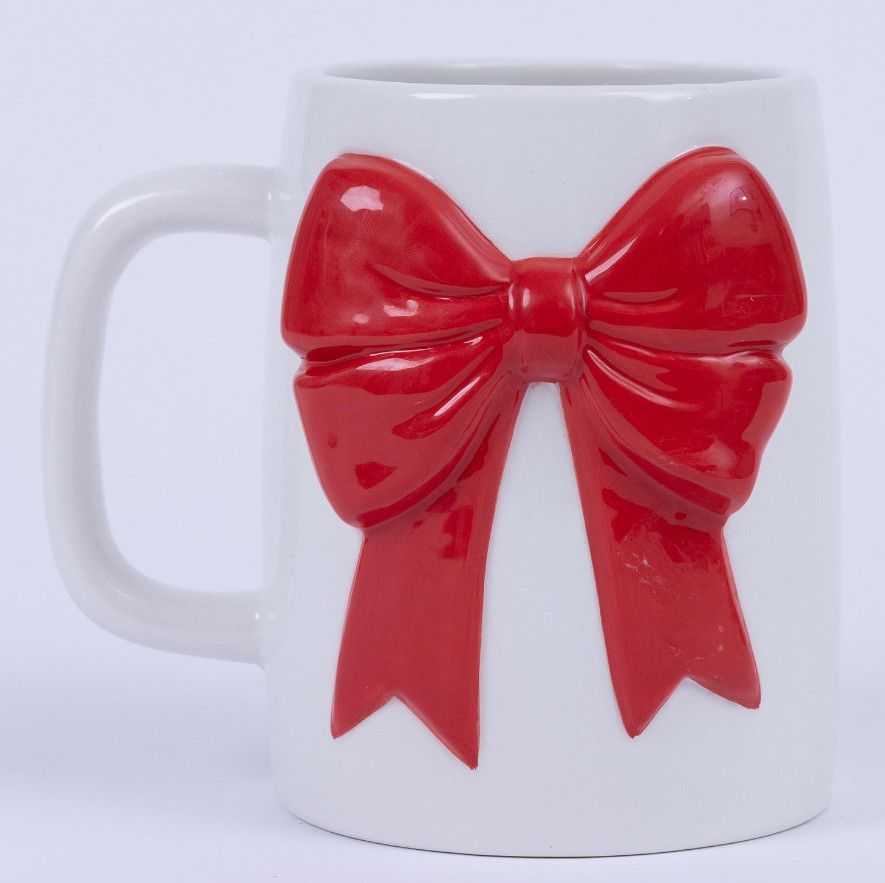 Red Bow Mug