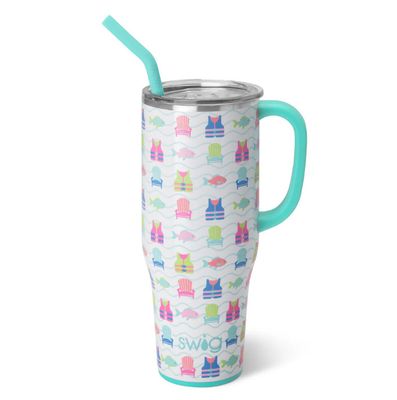 Swig Lake Girl, Size: Mega Mug 40oz