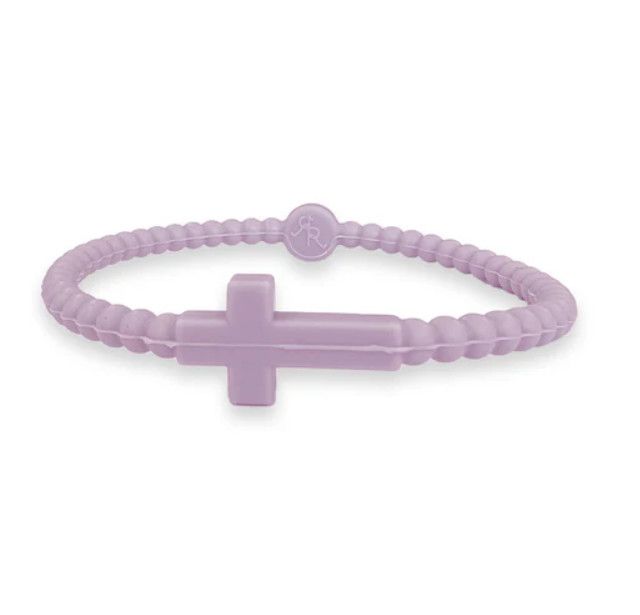 Jesus Cross Silicone Bracelet Phlox, Size: Small