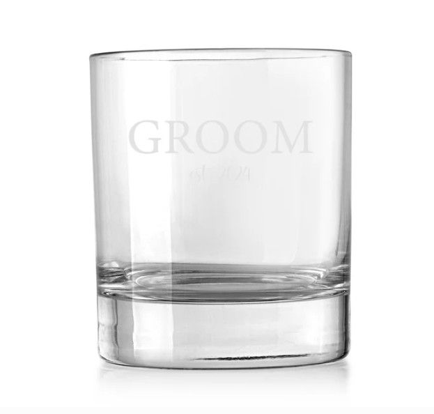 Groom Rocks Glass