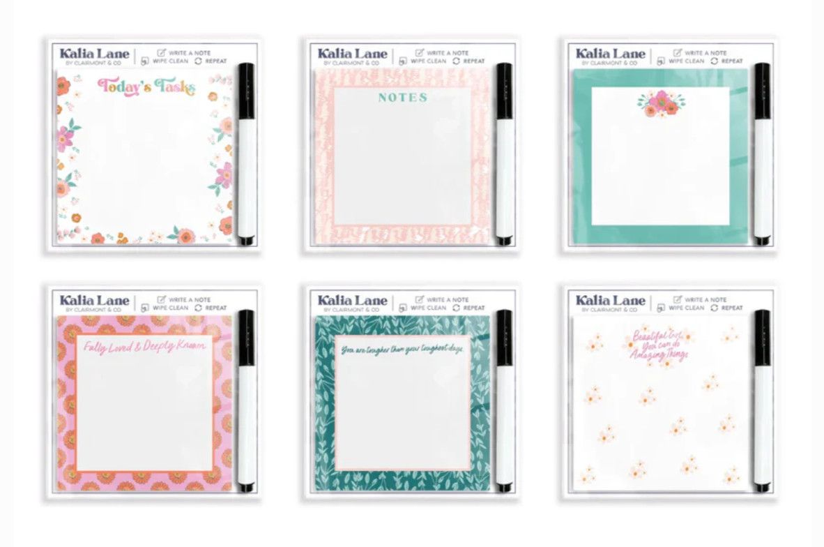 Dry Erase Reminder Board 4x4