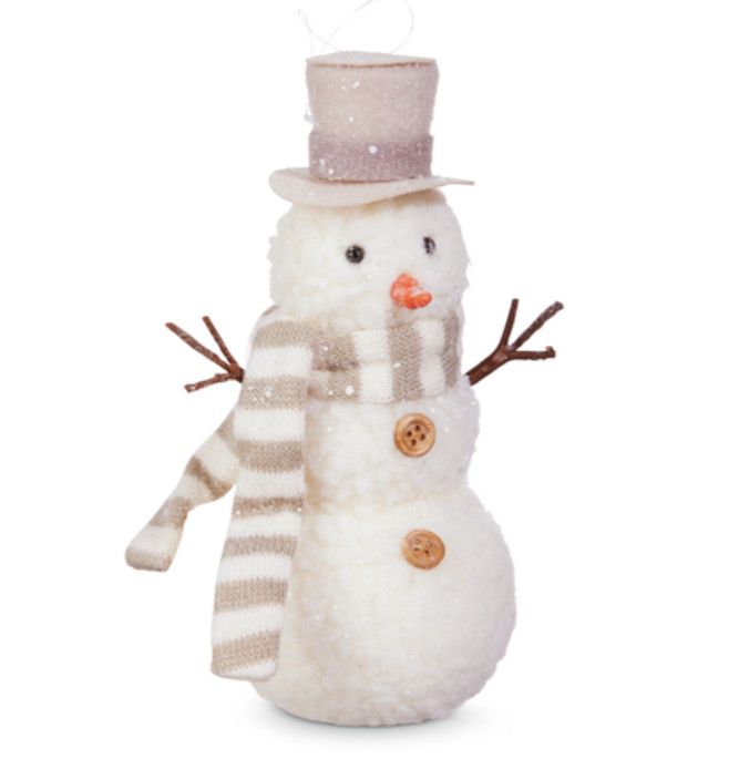 Whimsical Snowman Ornament