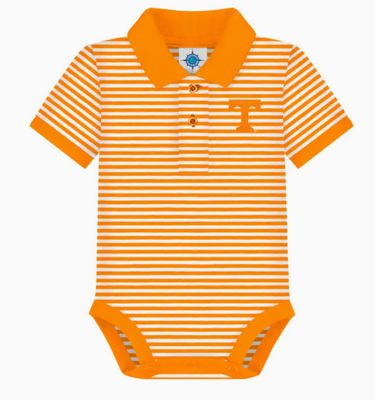 Tennessee Volunteers® Striped Infant Polo Bodysuit