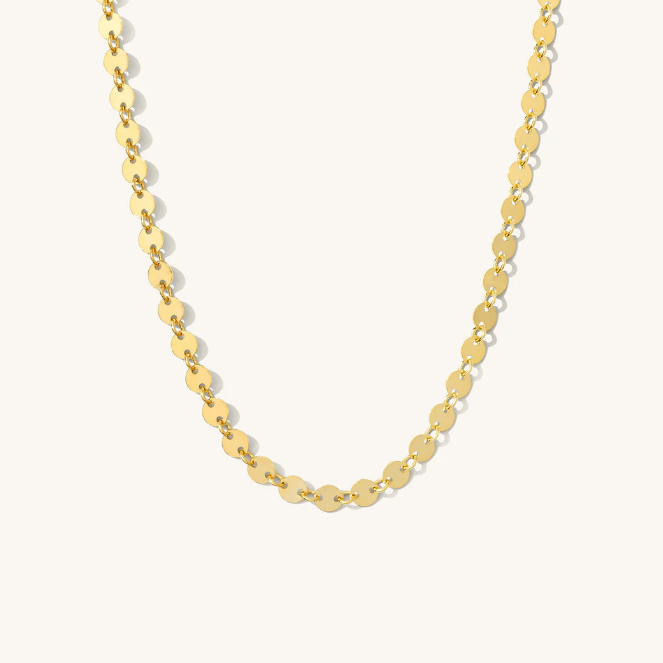 Able™ Coin Chain Gold Filled Necklace