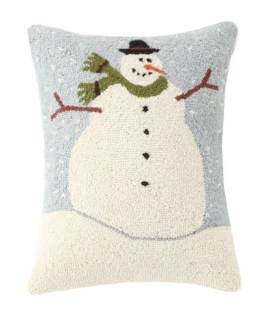 Oversized Snowman Hook Pillow