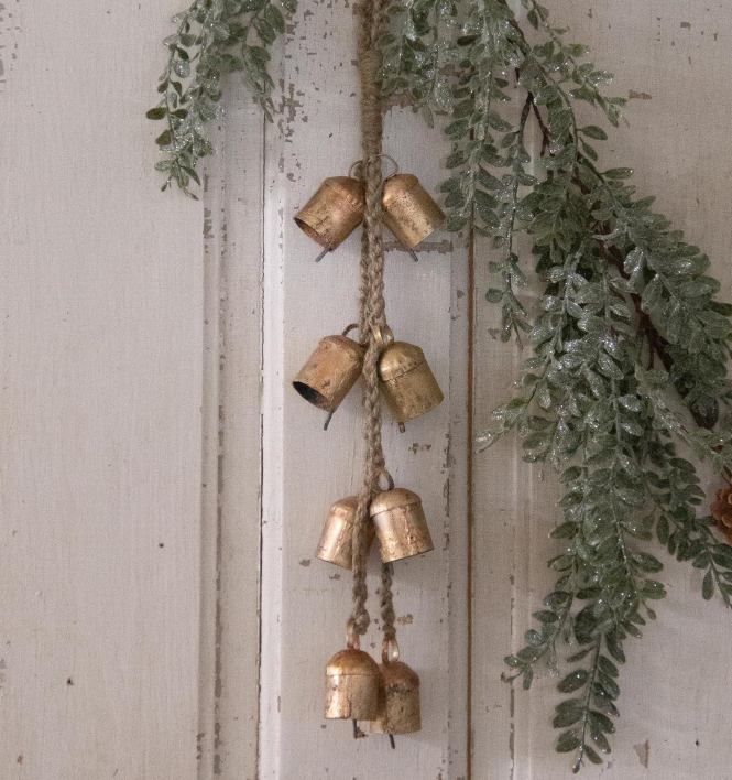 Mini Hanging Brass Bells | Small