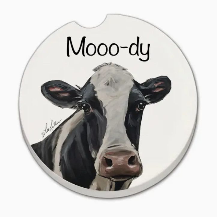 Moo-dy Car Coaster