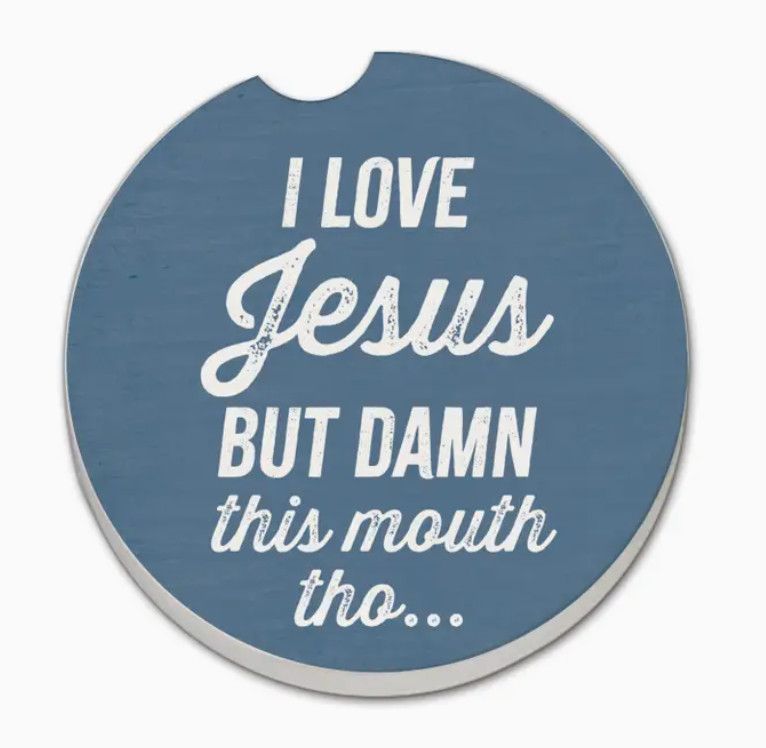 This Mouth Car Coaster