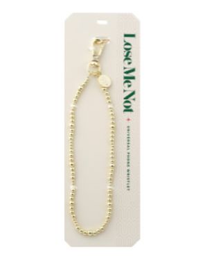 Lose Me Not Phone Wristlet Gold