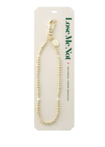Lose Me Not Phone Wristlet Gold