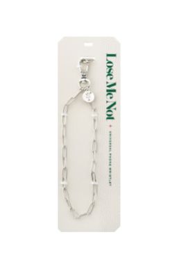 Lose Me Not Phone Wristlet Silver