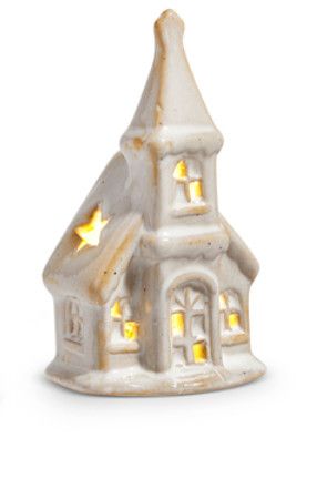 4.5” Lighted Church