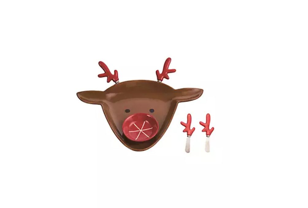 Reindeer Chip + Dip Set