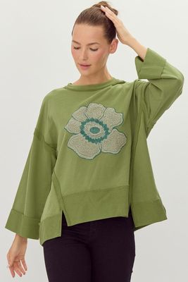 The Poppies Sweatshirt, Size: S