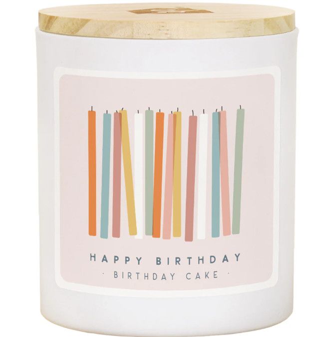 Colorful Candles Birthday Candle Birthday Cake Scent