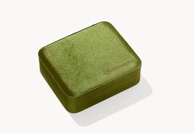 The Mattie Large Velvet Jewelry Case