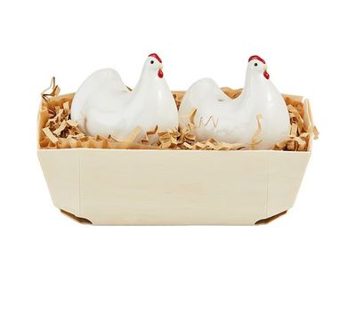 Farm Hen Salt + Pepper Set