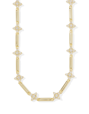 The Holland Strand White Crystal Necklace