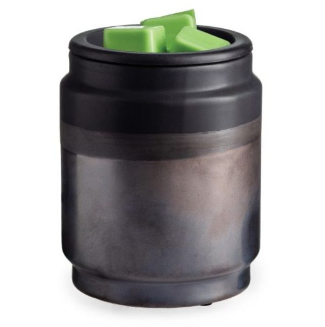 Flip Dish Wax Warmer Black Dipped