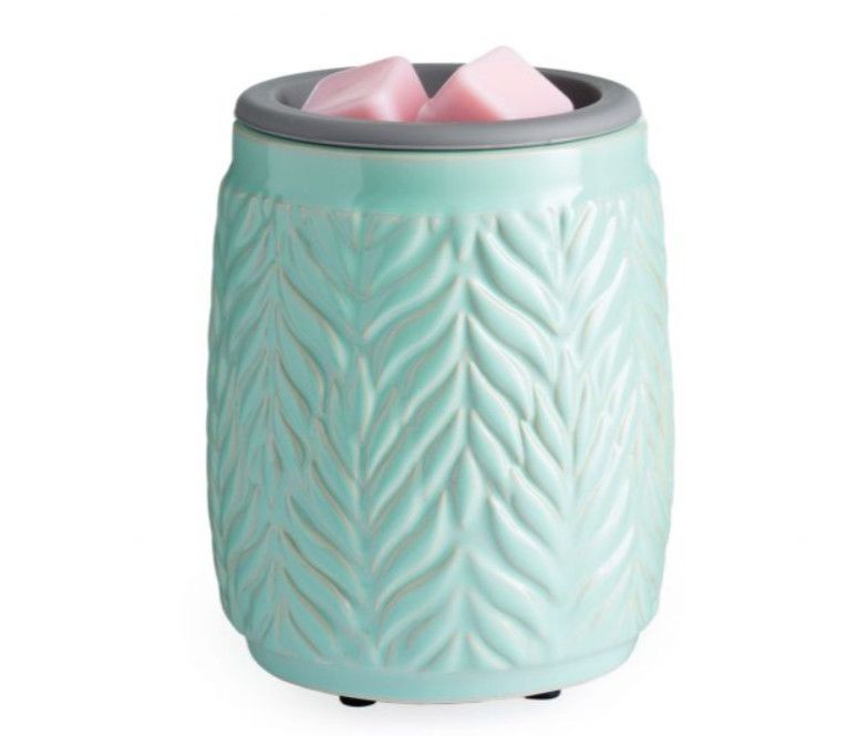 Flip Dish Wax Warmer Mint Leaf