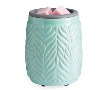 Flip Dish Wax Warmer Mint Leaf