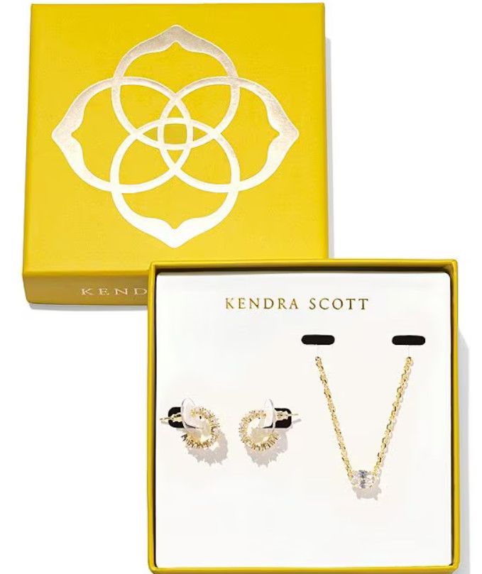 The Cailin White Crystal Gift Set