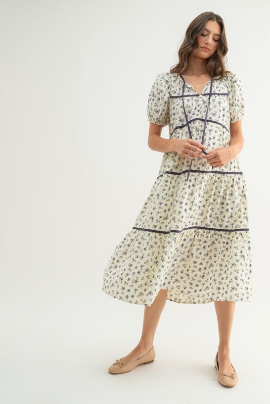Adelaide Pearl Tweed Dress