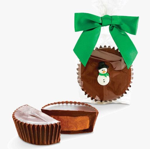 Holiday Snowman Peanut Butter Cup
