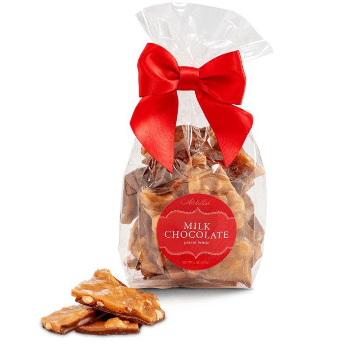 Milk Chocolate Dipped Peanut Brittle