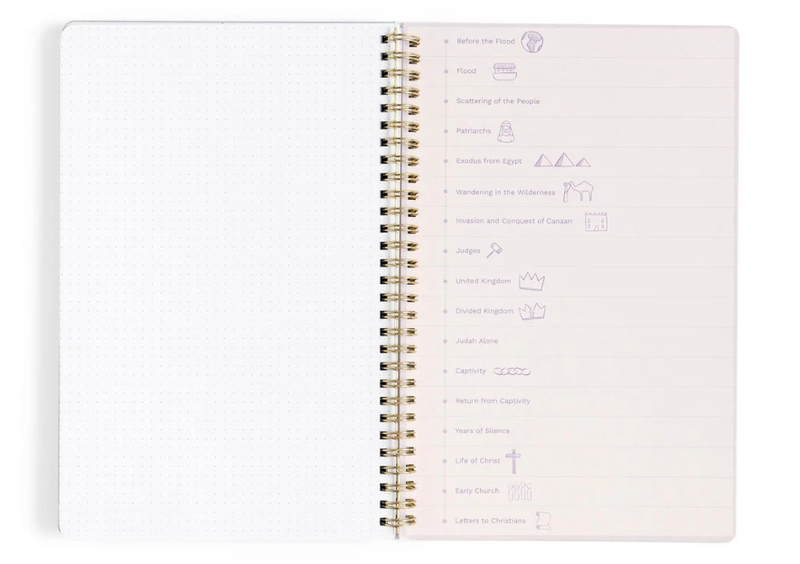 Church Notes Notebook with Maps