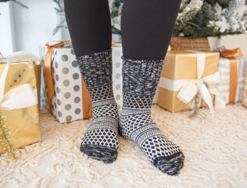 Worlds Softest Textured Crew Socks Weekend Collection