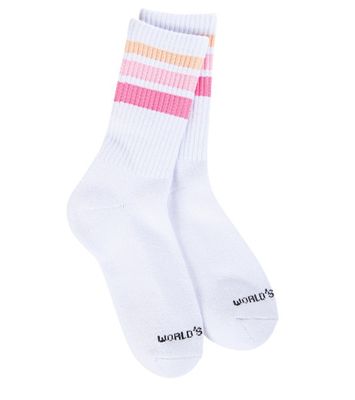 Worlds Softest Socks Weekend Collection Sport Sock, Color: Multi Stripe