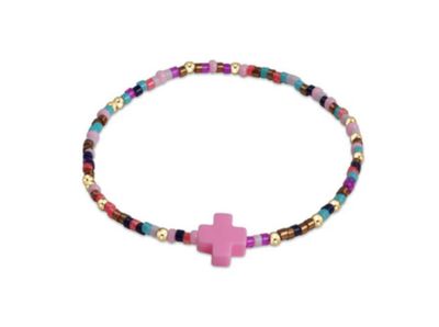 EGIRL Hope Unwritten Signature Cross Bracelet