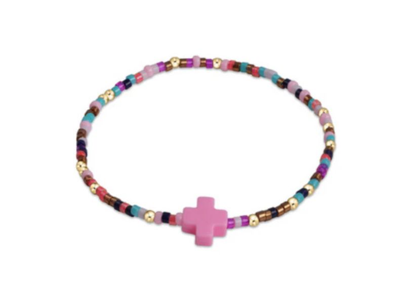 EGIRL Hope Unwritten Signature Cross Bracelet