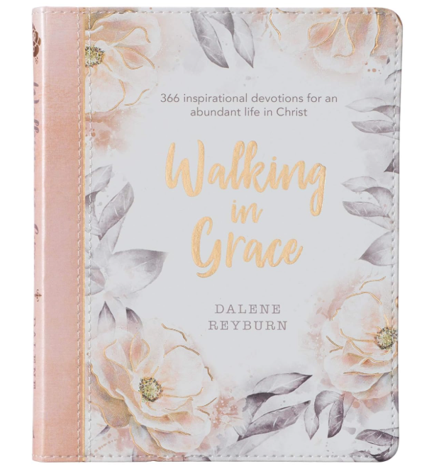 Walking in Grace Devotional Faux Leather