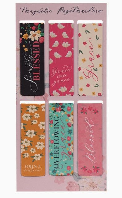 Overflowing Grace Magnetic Bookmark