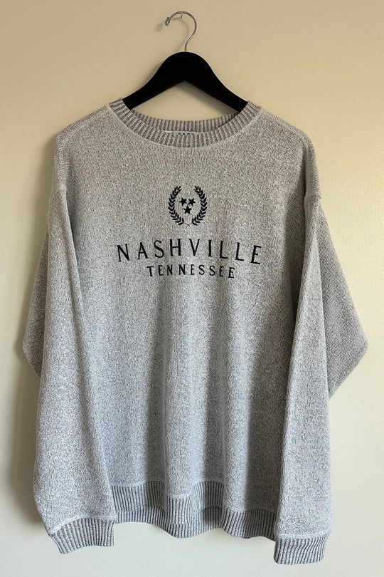 The NASHVILLE Yarn Dyed Fleece Crewneck