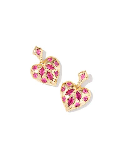 The Holland Heart Drop Earring