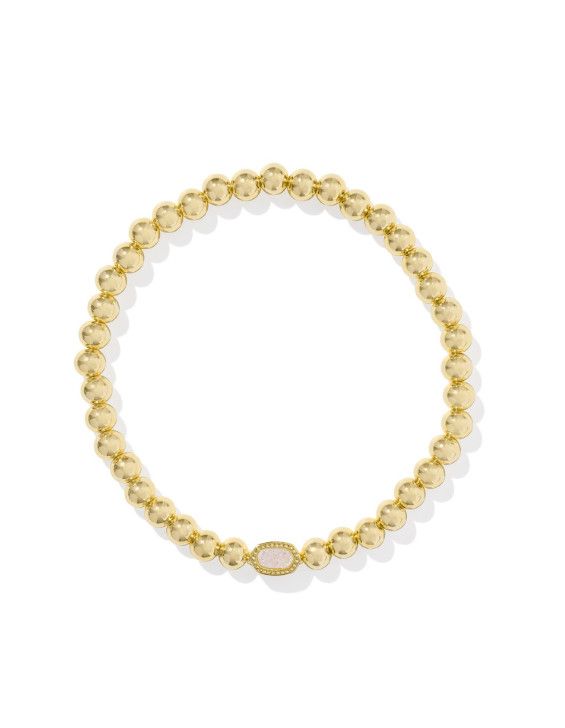 The Mini Elaina Stretch Bracelet Iridescent Drusy