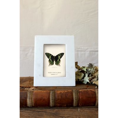 Marble White Frame | 4x6