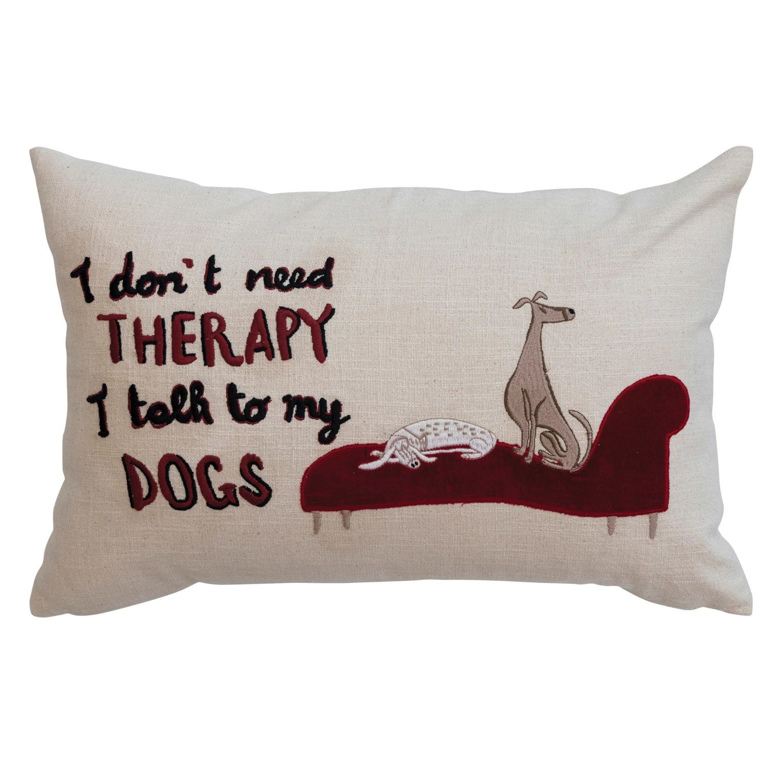 Dog Therapy Pillow | 24x16