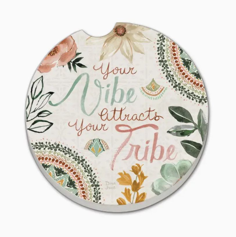 Tribe Vibe Car Coaster
